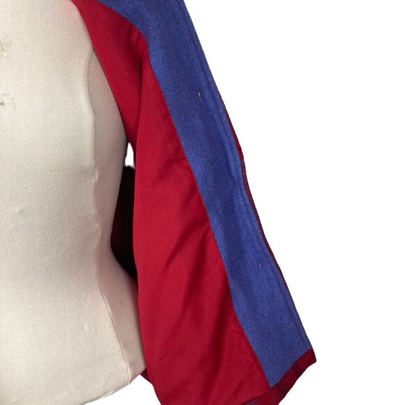 Breckenridge Patchwork Christmas Jacket Womens Petite Large Wool Grandmacore - Picture 12 of 12